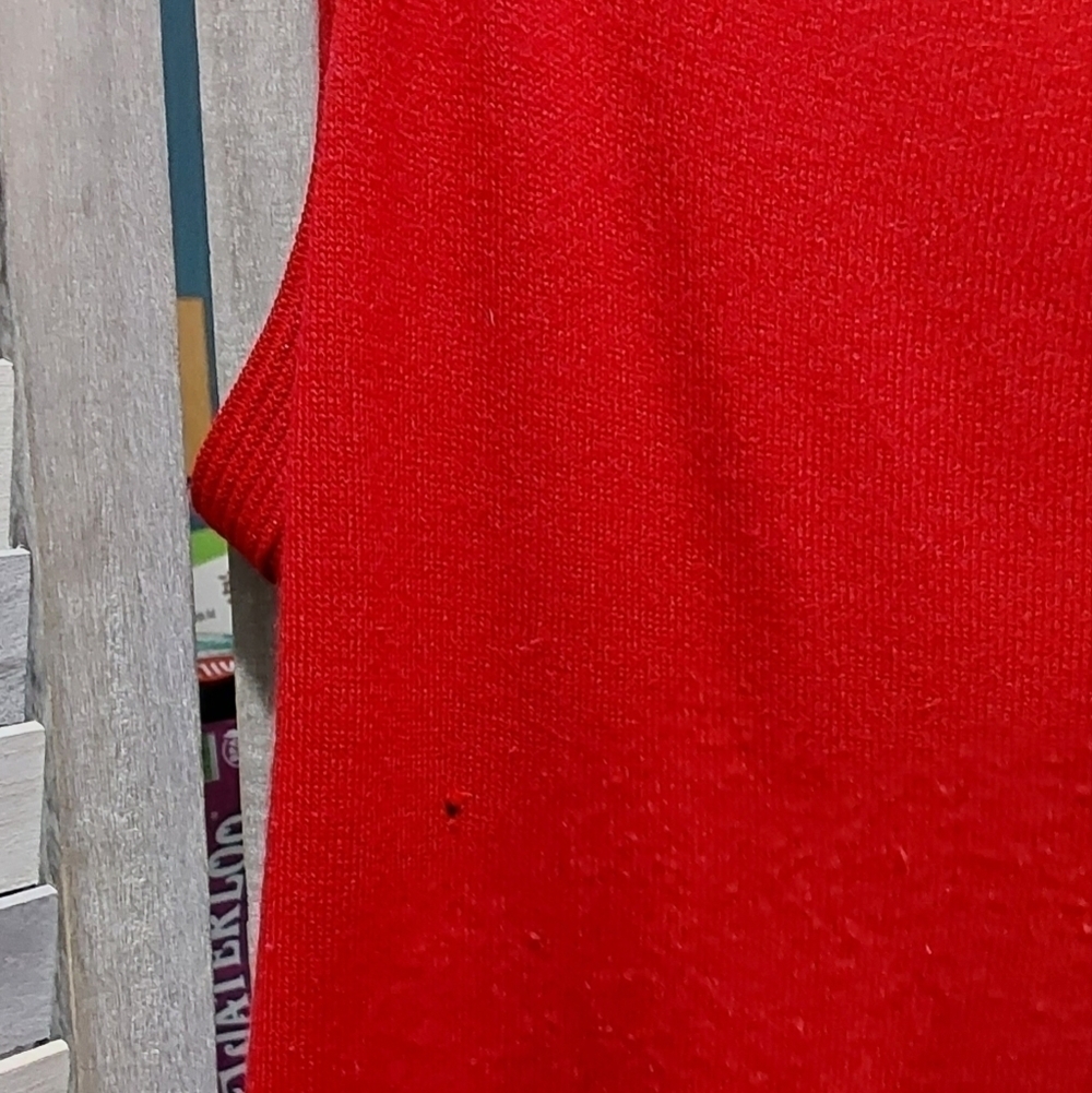 Sweater tank top with metallic trim | Dress Barn | 22/24 - Picture 3 of 5
